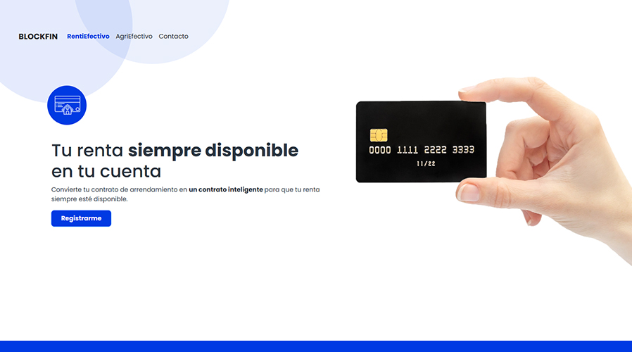 Diseño y desarrollo de web app - Renti Efectivo